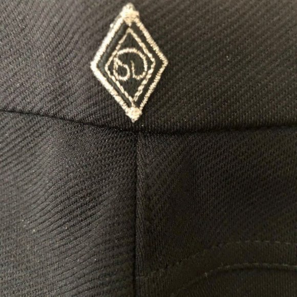 St. John Sport Black High Rise Ankle Jeans  - 2 - Picture 7 of 8